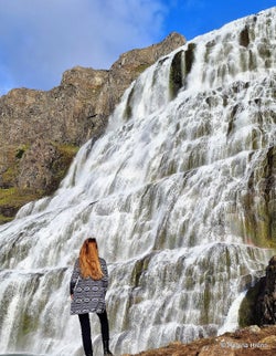 The magnificent Dynjandi Waterfall - the Jewel of the Westfjords of Iceland