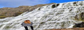 The magnificent Dynjandi Waterfall - the Jewel of the Westfjords of Iceland