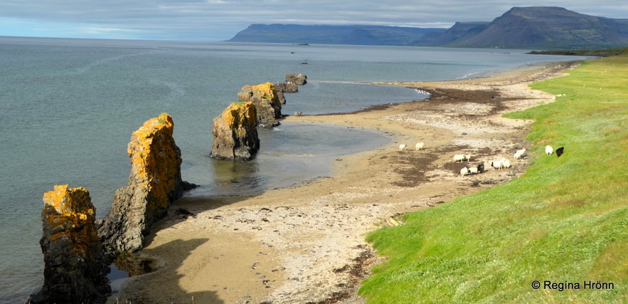 The Spectacular Reiðskörð on Barðaströnd in the Westfjords of Iceland