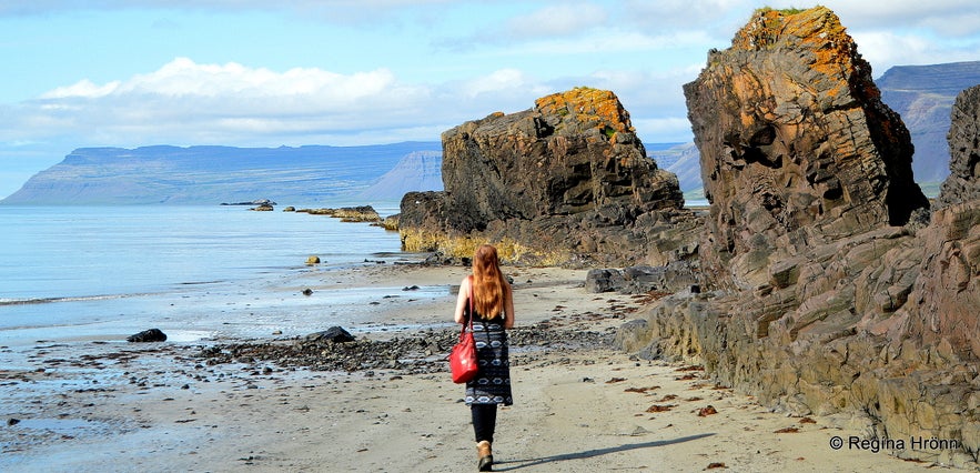 The Spectacular Reiðskörð on Barðaströnd in the Westfjords of Iceland