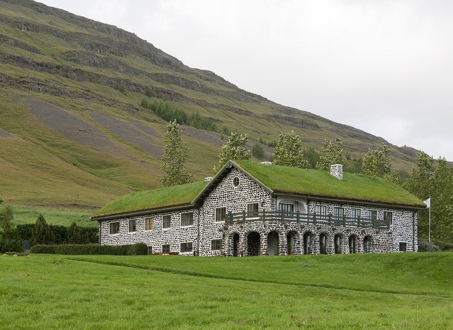 Skriduklaustur culture centre in the East of Iceland