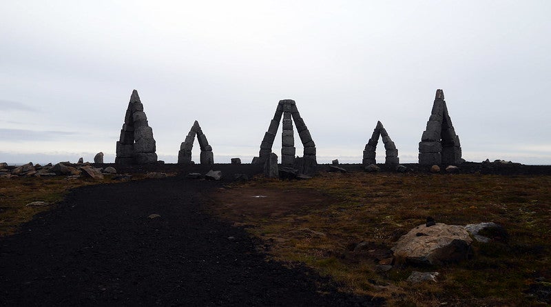 The Arctic Henge is a monument located in north Iceland.