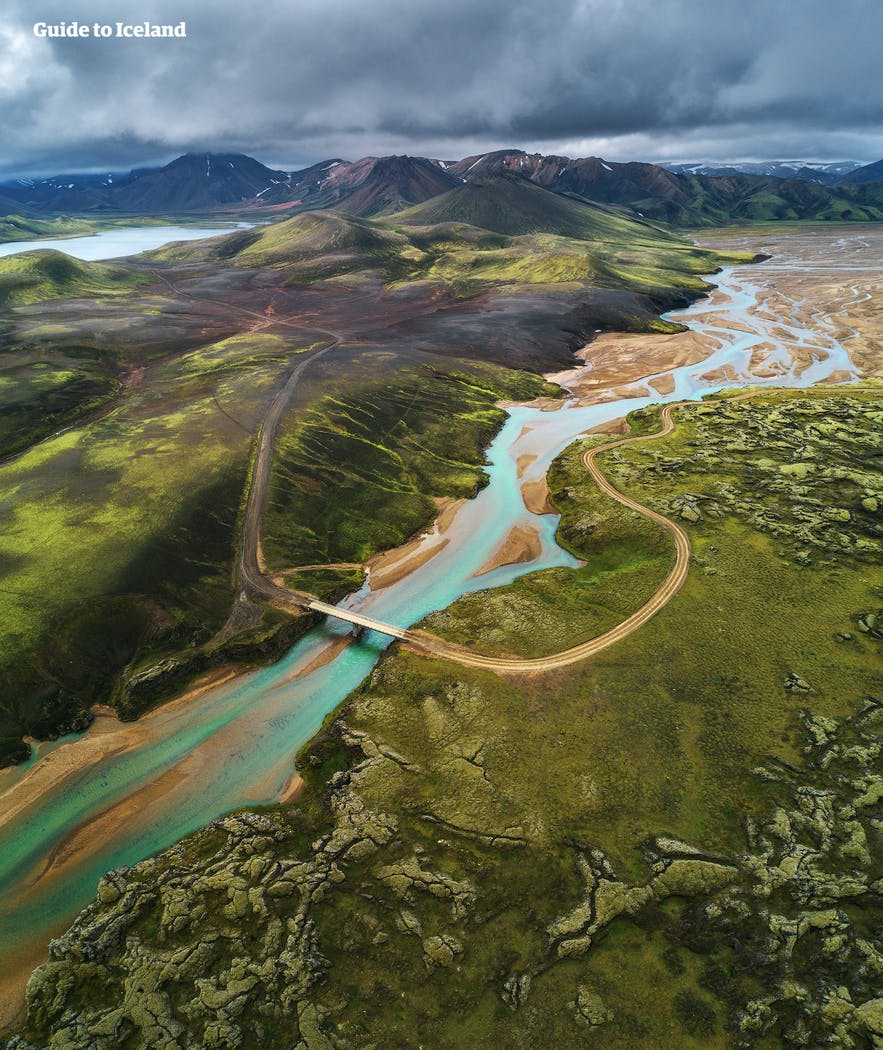 Stakkholtsgjá is a canyon in Þórsmörk, an Icelandic nature reserve.