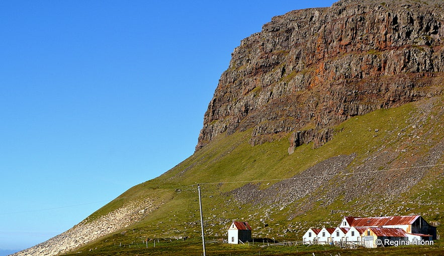 Kollsvík in the Westfjords of Iceland