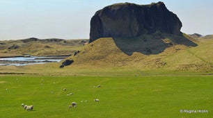 Systrastapi is the 'Sister's Rock' of South Iceland.