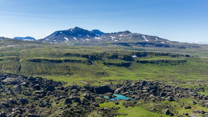Stórurð is a mountain region in north Iceland.