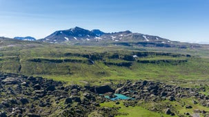 Stórurð is a mountain region in north Iceland.