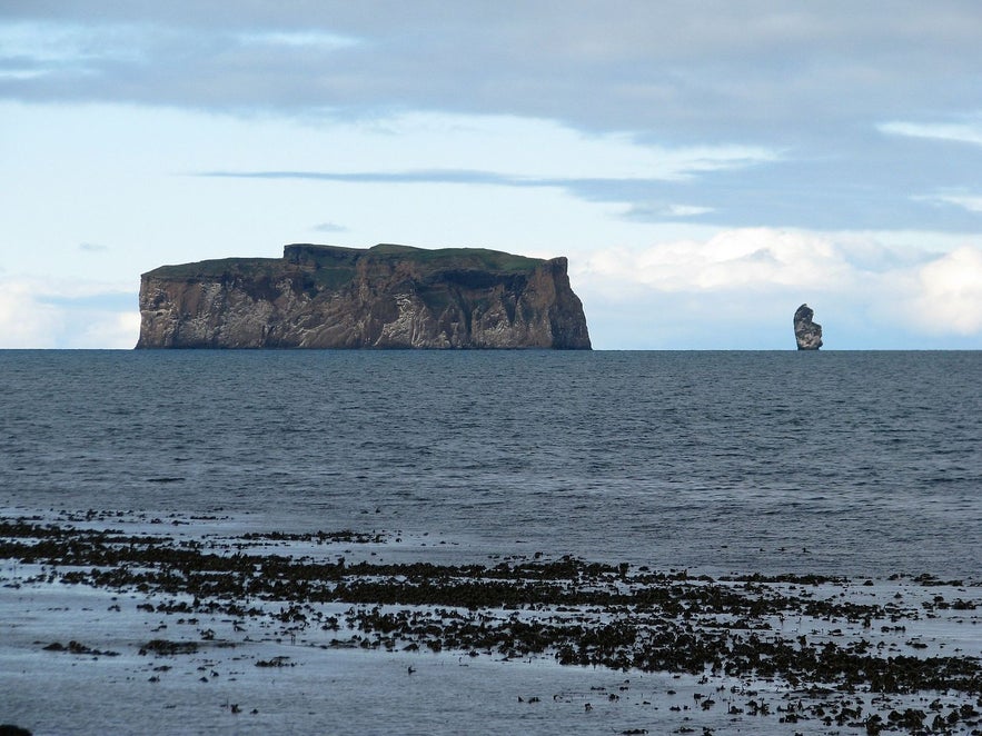 Drangey Island in Summer. Drangey Island in Summer.