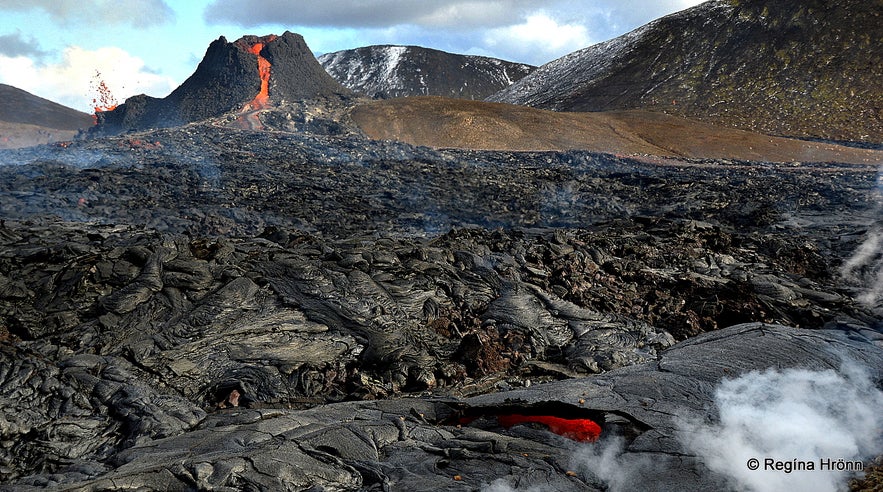 Geldingadalir vocanic eruption in SW-Iceland