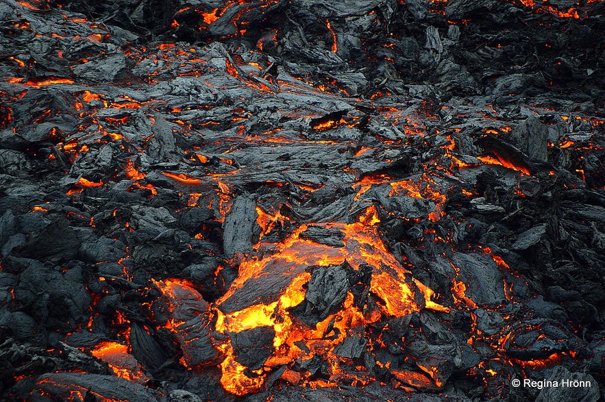 The volcanic eruption at Geldingadalir