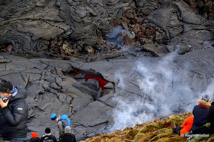 The Volcanic Eruption in Geldingadalr Valley on the Reykjanes Peninsula in SW-Iceland