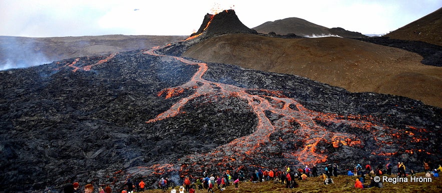 Geldingadalir volcanic eruption in SW-Iceland