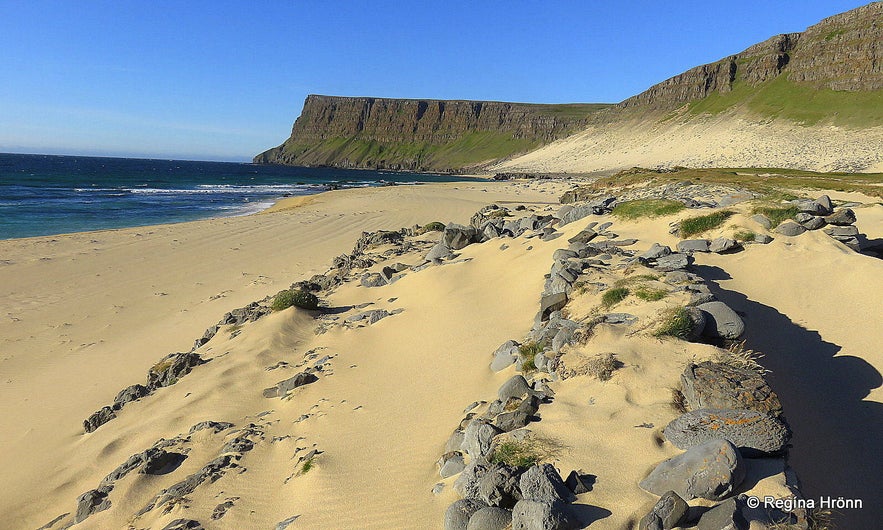 Kollsvík in the Westfjords of Iceland