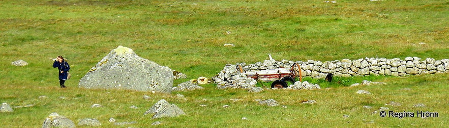 Regína in Kollsvík in the Westfjords of Iceland