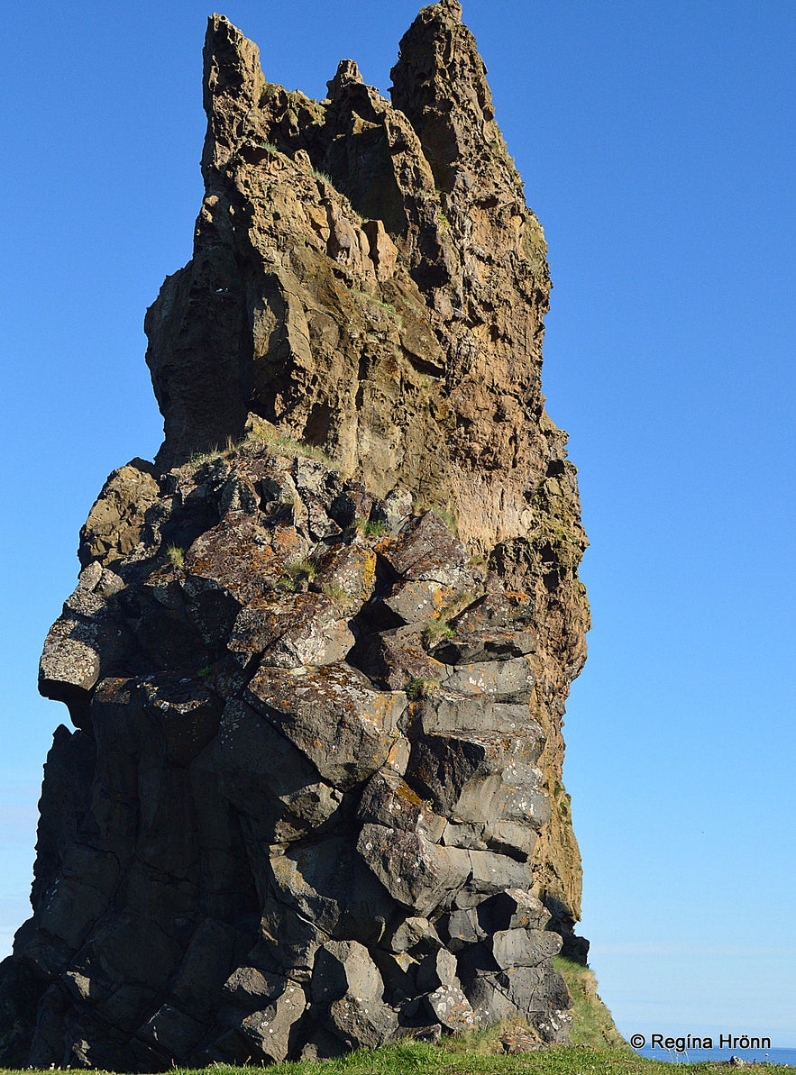 Lóndrangur cliff on the Snæfellsnes peninsula