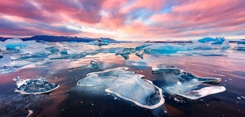 Jökulsárlónin jäätikköjärvi