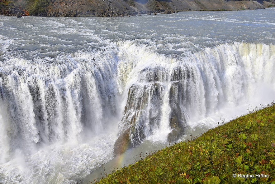 The Majestic Gullfoss - Iceland's Golden Waterfall, which gives a Name to the Golden Circle