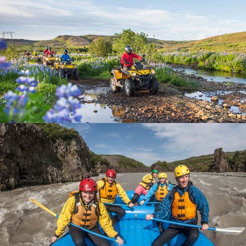Exhilarating ATV & Canyon River Rafting Tour from Reykjavik