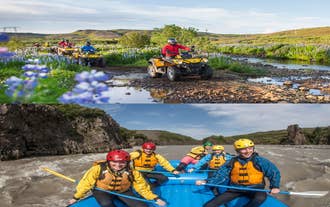Ekscytująca 11-godzinna wycieczka quadem i rafting w kanionie z odbiorem w Reykjaviku .