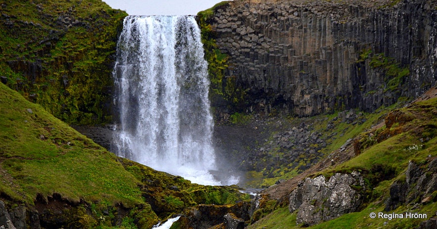 Svöðufoss waterfall Snæfellsnes peninsula