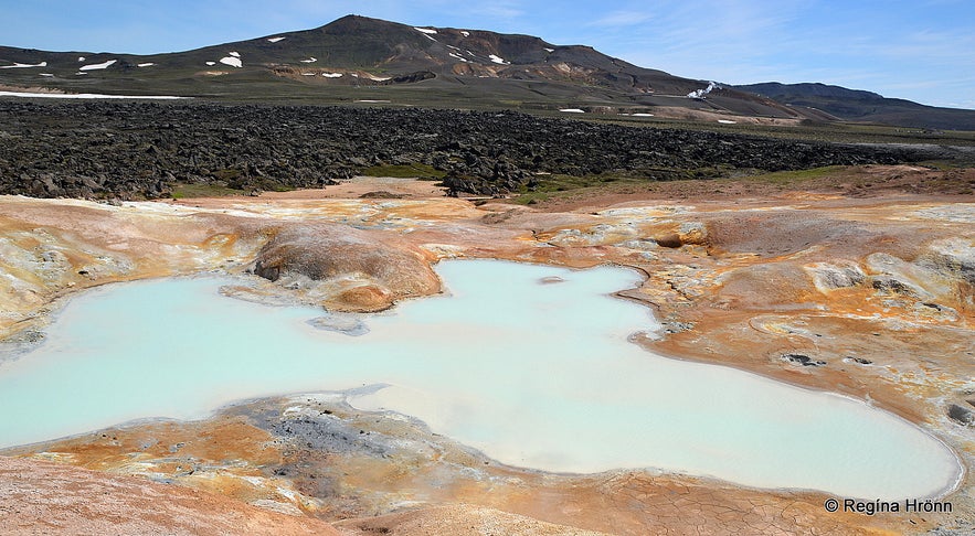 Leirhnjúkur area in northeast Iceland