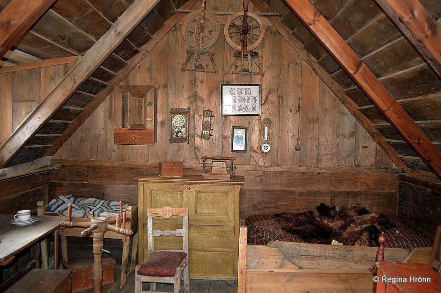 Turf house at Skógar museum South-Iceland