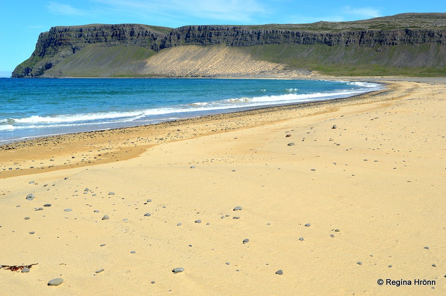 Breiðavík beach in the Westfjords