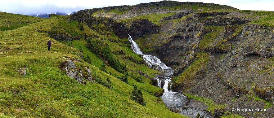 Kvernárfoss on the Snæfellsnes peninsula