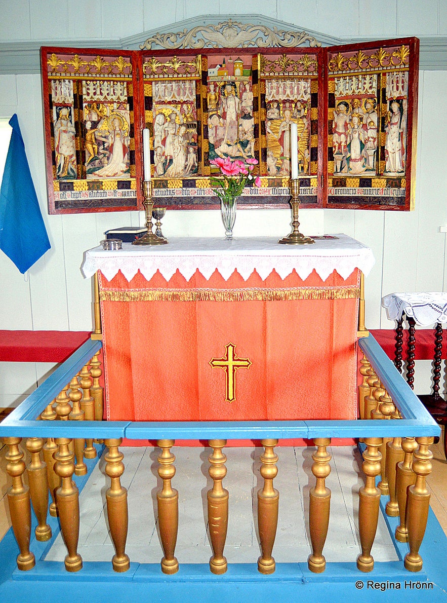 M&ouml;&eth;ruvallakirkja in Eyjafj&ouml;r&eth;ur