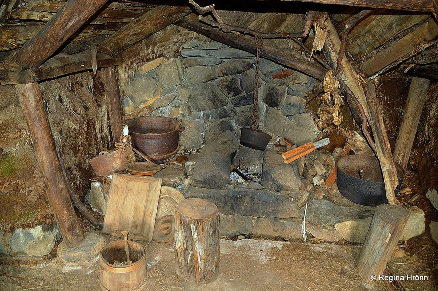 Sorcerer's Cottage in Bjarnarfjörður in the Westfjords of Iceland - Kotbýli kuklarans