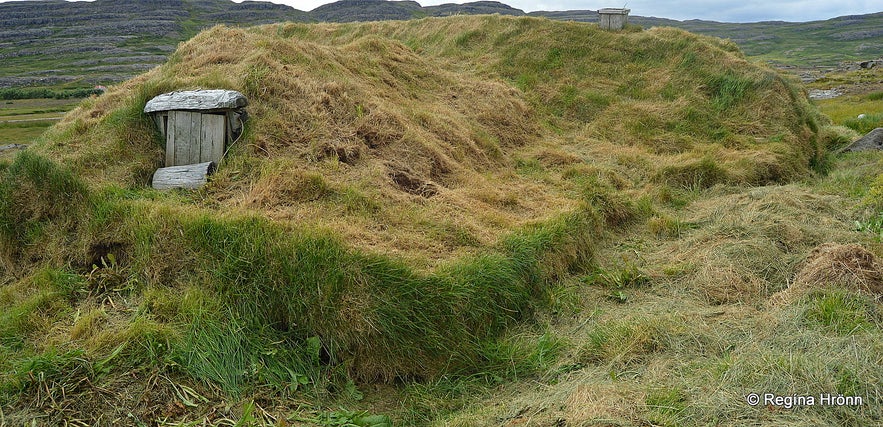 Sorcerer's Cottage in Bjarnarfjörður in the Westfjords of Iceland - Kotbýli kuklarans