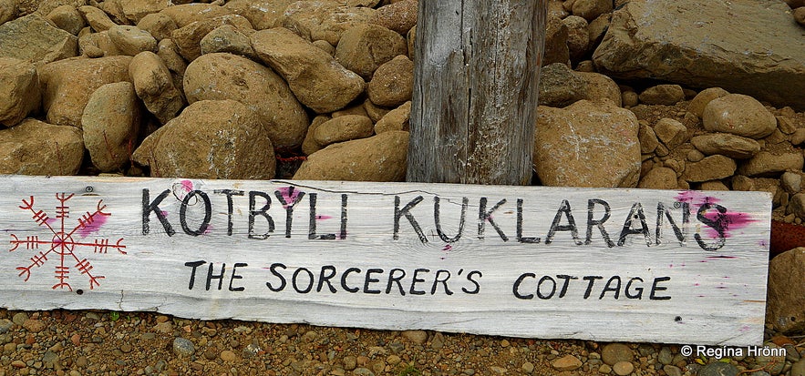 Sorcerer's Cottage in Bjarnarfjörður in the Westfjords of Iceland - Kotbýli kuklarans