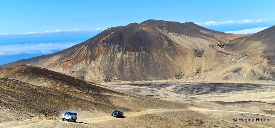 A very Scenic Drive across Jökulháls Mountain Pass on the Snæfellsnes Peninsula