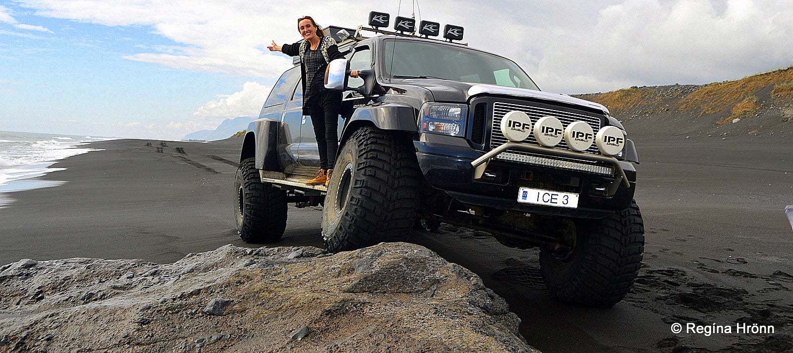 Eyjafjallajökull Volcano and the South Coast of Iceland in a Luxurious Super Jeep