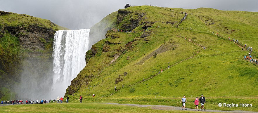 Skógafoss waterfall