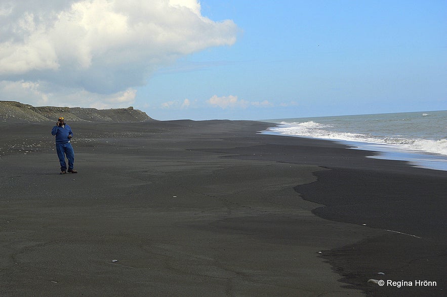 The black beaches of Iceland