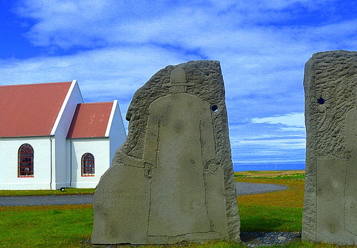 The Historical Ingjaldshóll on the Snæfellsnes Peninsula in West Iceland