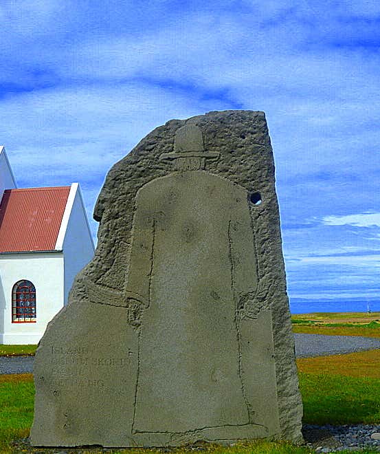 The Historic Ingjaldshóll on the Snæfellsnes Peninsula in West-Iceland