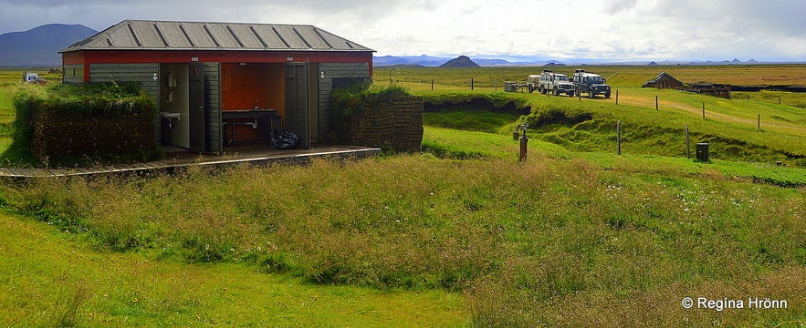 The campsite at Möðrudalur