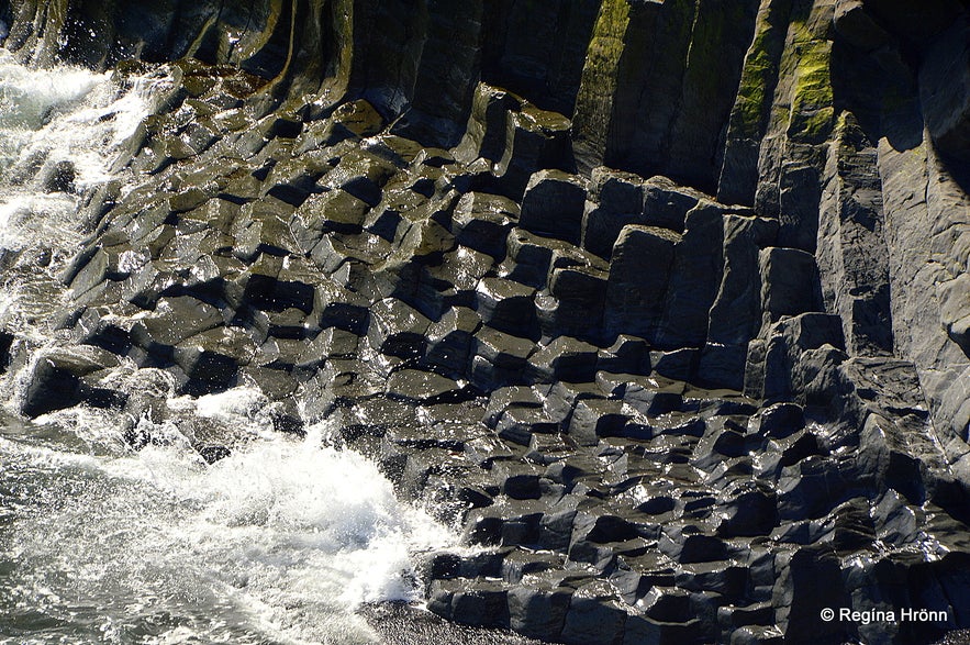 Basalt columns at Arnarstapi Snæfellsnes