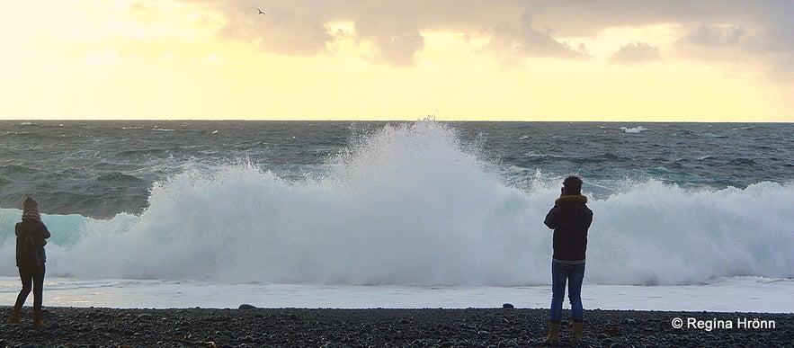 Djúpalónssandur lava beach Snæfellsnes