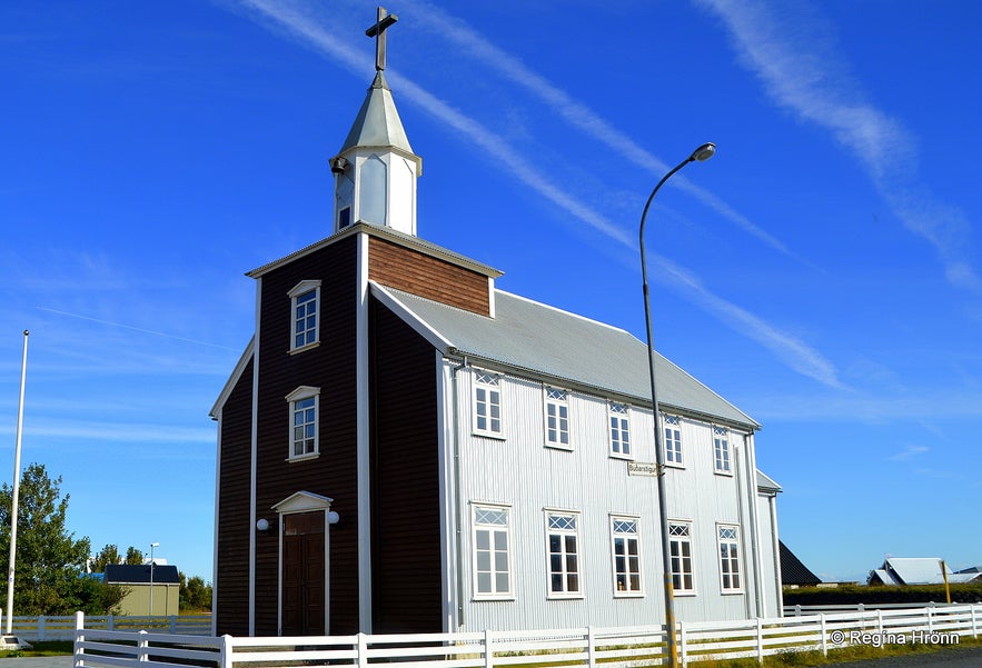 Eyrarbakkakirkja church at Eyrarbakki