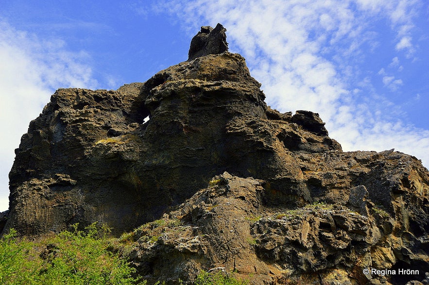 Dimmuborgir at Mývatn North-Iceland