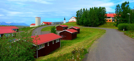 The Kaffi Holar Apartments and Cottages.