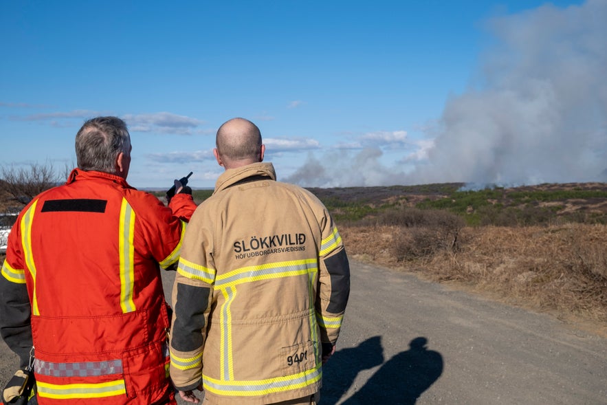 Wald- und Vegetationsbrand Heidmörk