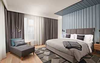 Canopy by Hilton Reykjavik City Centre offers spacious rooms.