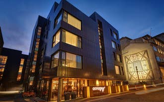 Canopy by Hilton Reykjavik City Centre features a modern exterior.
