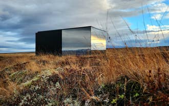 Mystic Light Lodge in West Iceland features a unique architecture.