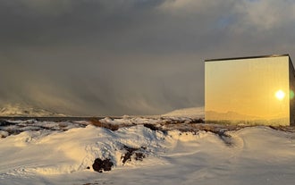 冬のMystic Light Lodge外観の様子