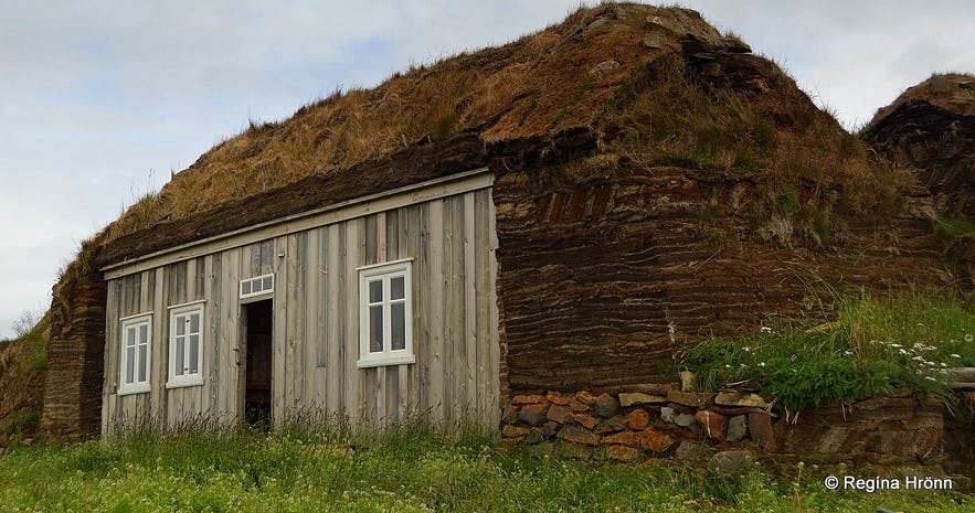 Tyrfingsstadir is a turf house.